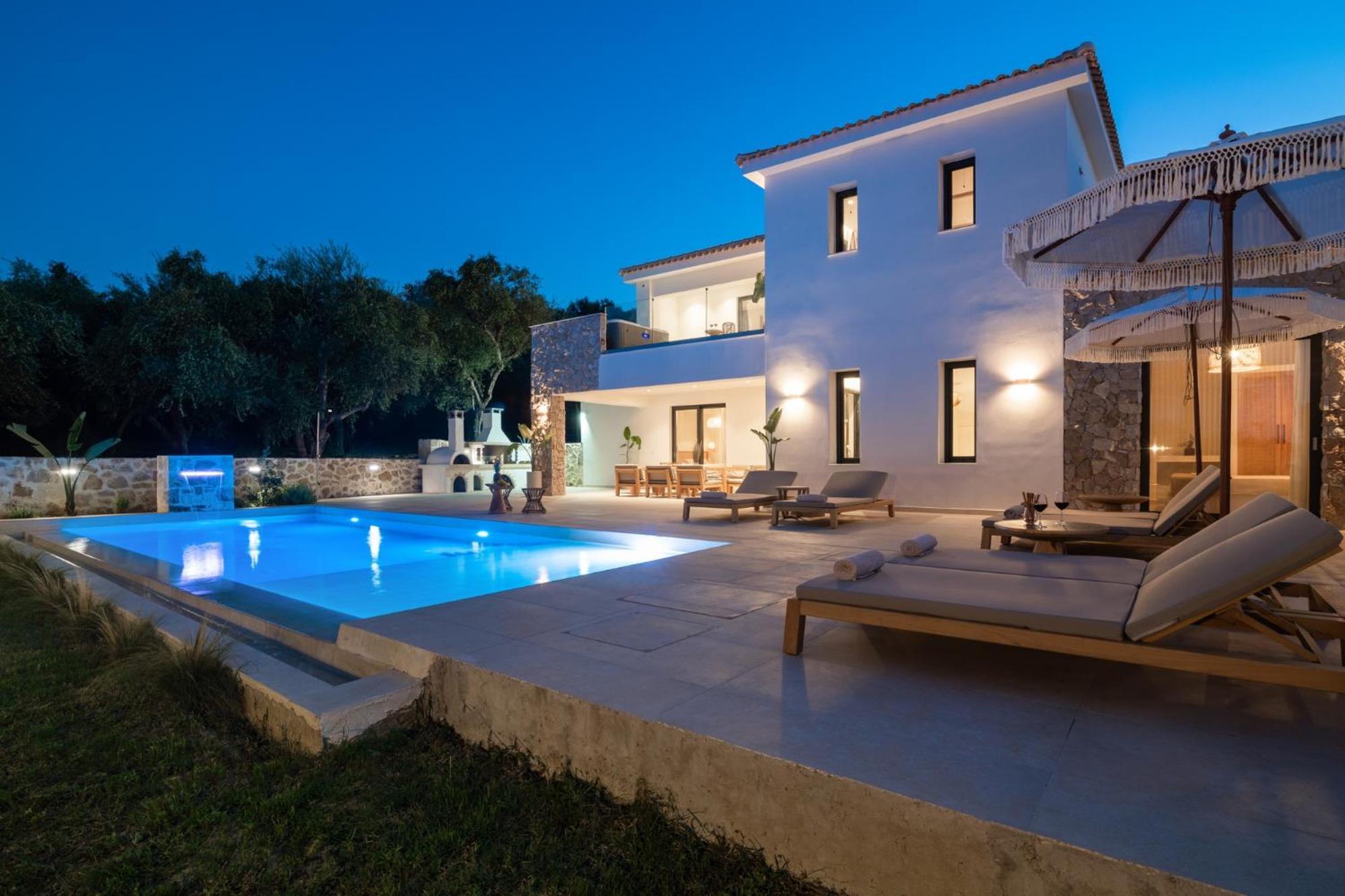 Queen Of Zakynthos Luxury Villas อามูดี ภายนอก รูปภาพ