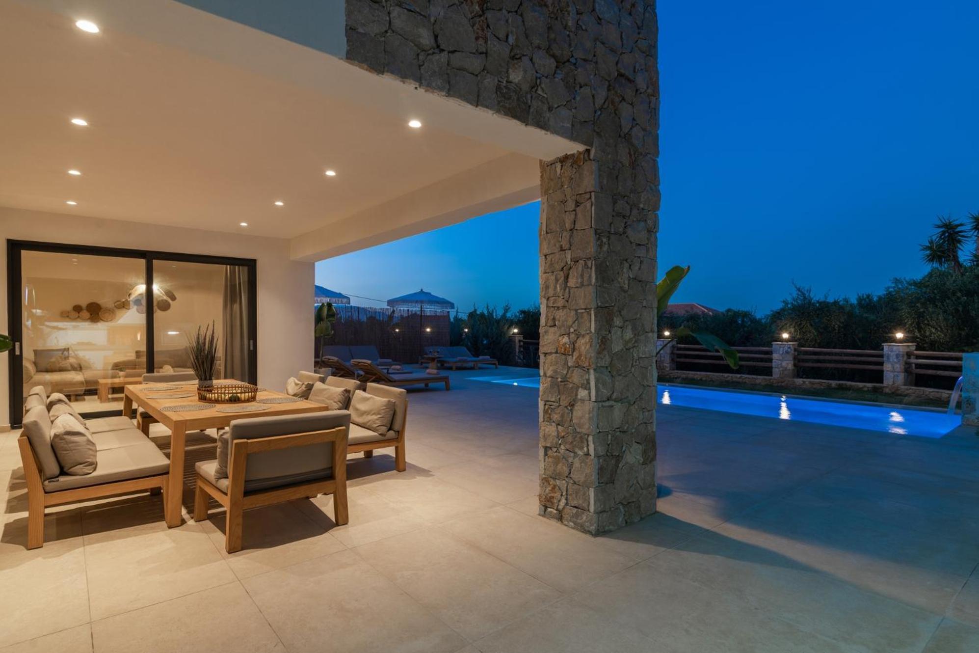 Queen Of Zakynthos Luxury Villas อามูดี ภายนอก รูปภาพ